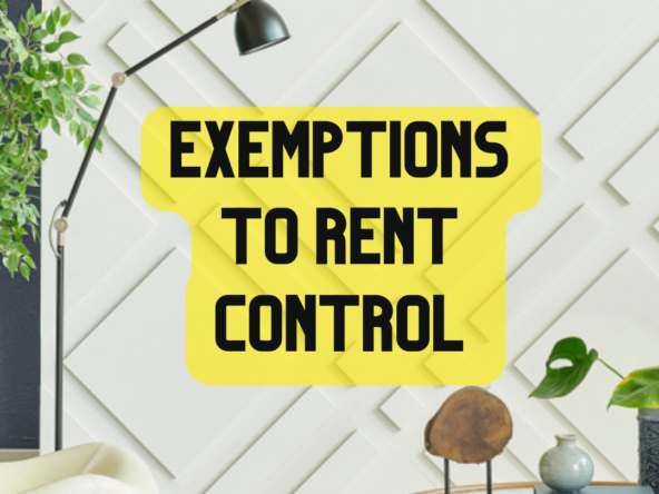 exemptions to rent control